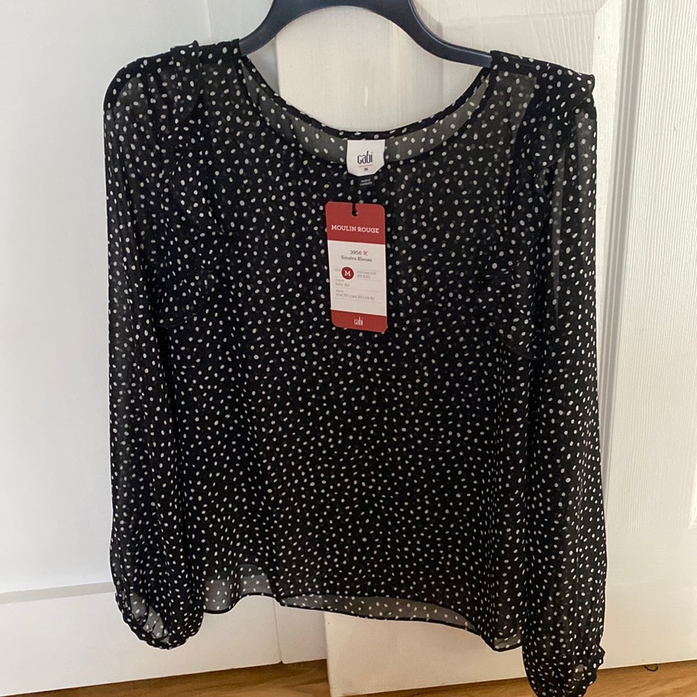 Cabi Sinatra Blouse Nwt